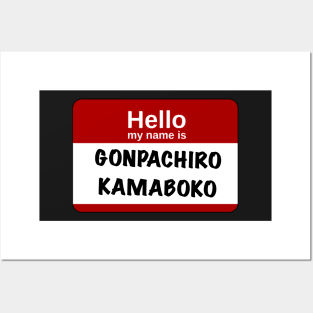 Hello my name is… Gonpachiro Kamaboko Posters and Art